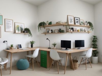 Ambiente de trabalho organizado com o Programa 5S, mostrando os princípios de organização e limpeza para aumentar a eficiência.