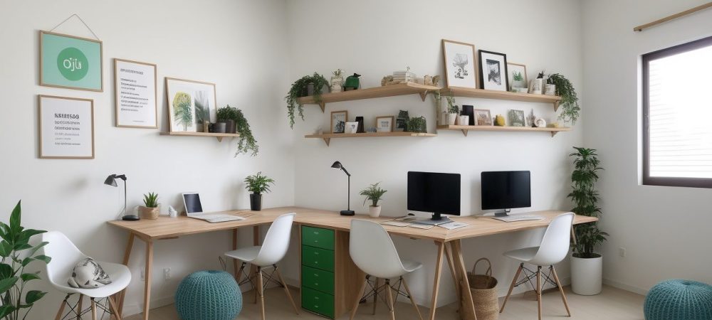 Ambiente de trabalho organizado com o Programa 5S, mostrando os princípios de organização e limpeza para aumentar a eficiência.