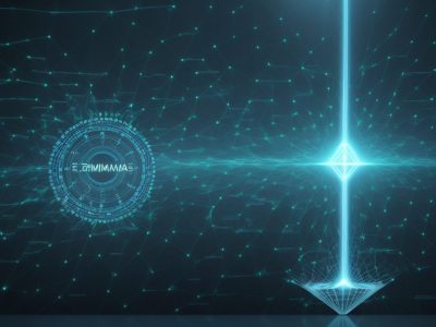 Ilustração mostrando a aplicação da programação C++ para otimizar tarefas administrativas, com foco em automatização e eficiência.