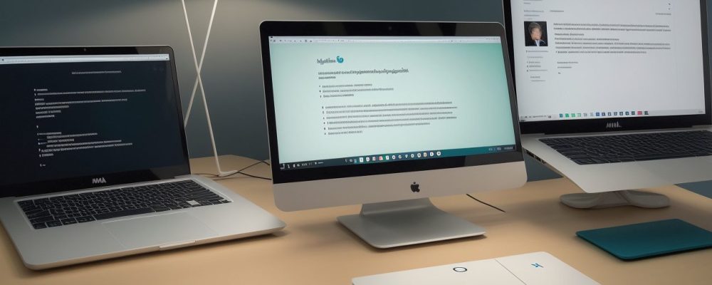 Um servidor público trabalhando em um ambiente de trabalho moderno com um curso de programação Java aberto em seu computador, representando a inovação no serviço público.