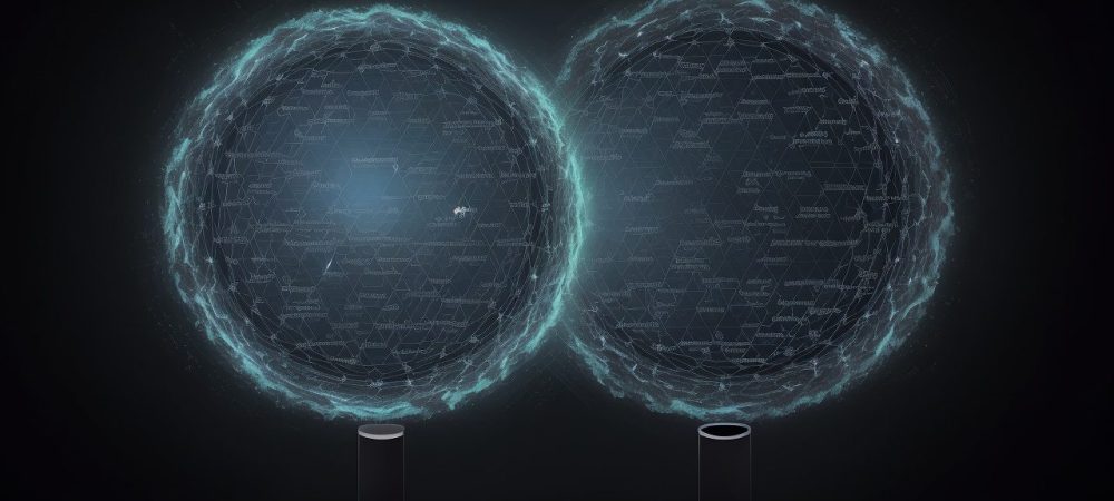 Ilustração de um servidor público trabalhando em um sistema de programação PHP, com código na tela, representando a otimização de processos.
