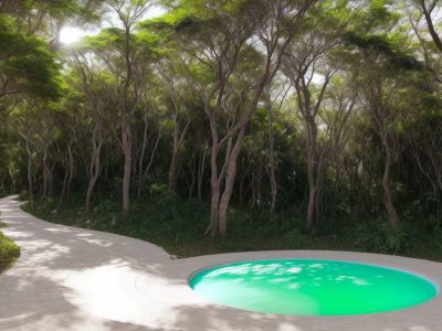 Imagem de um projeto de energia renovável, mostrando painéis solares em um cenário que representa sustentabilidade e projetos futuros