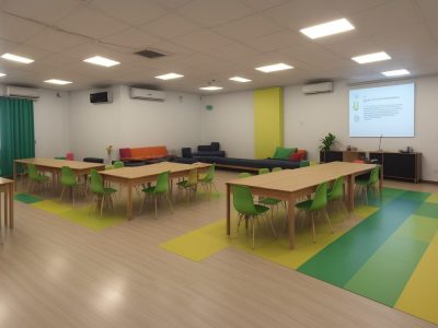 Alunos envolvidos em projetos de leitura na escola, com livros e atividades que incentivam o ensino de literatura.