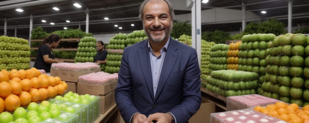 Representação visual de um promotor de vendas interagindo com clientes, demonstrando habilidades de comunicação e vendas, com foco em estratégias e produtos.