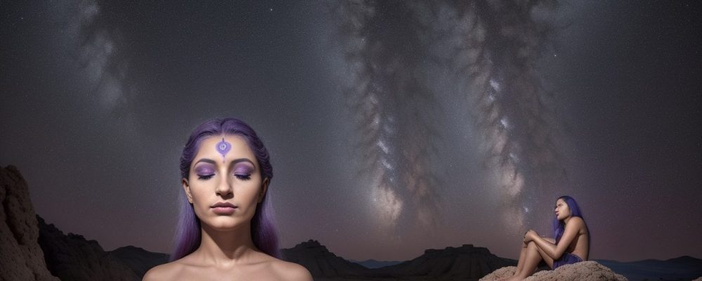 Ilustração que retrata a psicanálise dos contos de fada, com símbolos e personagens que representam o inconsciente