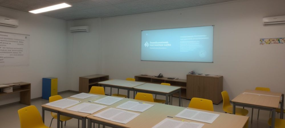 Ambiente de aprendizagem destacando a psicanálise e mecanismos de defesa na educação