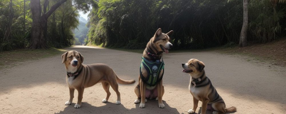 Cão interagindo com humanos em ambiente de adestramento, demonstrando psicologia canina e comportamento canino