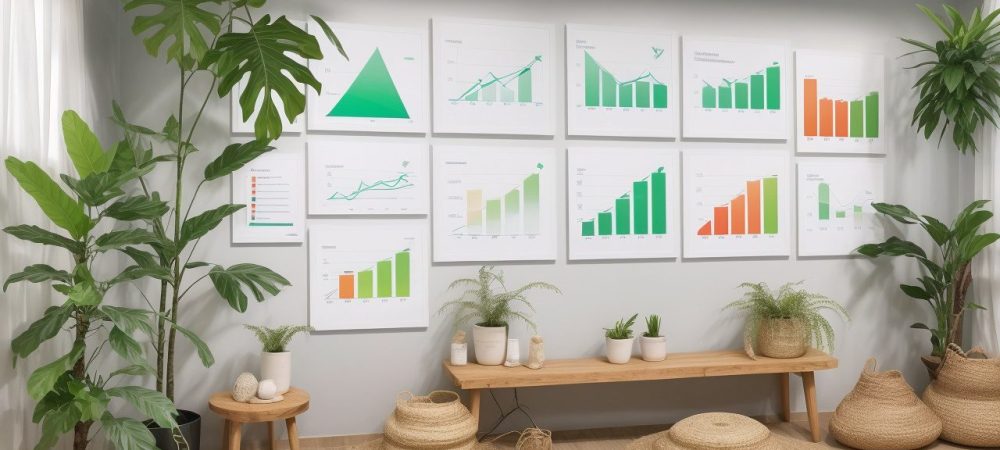 Cenário de escritório moderno, com foco em psicologia organizacional e saúde mental no trabalho, mostrando motivação e gestão de pessoas.