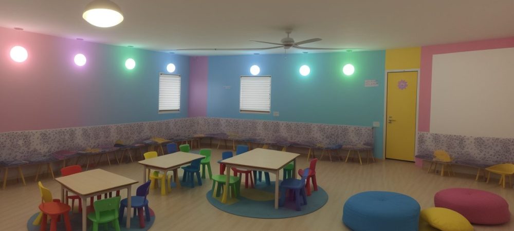 Crianças participando de atividades de psicomotricidade e artes, como dança e pintura, em um ambiente escolar.