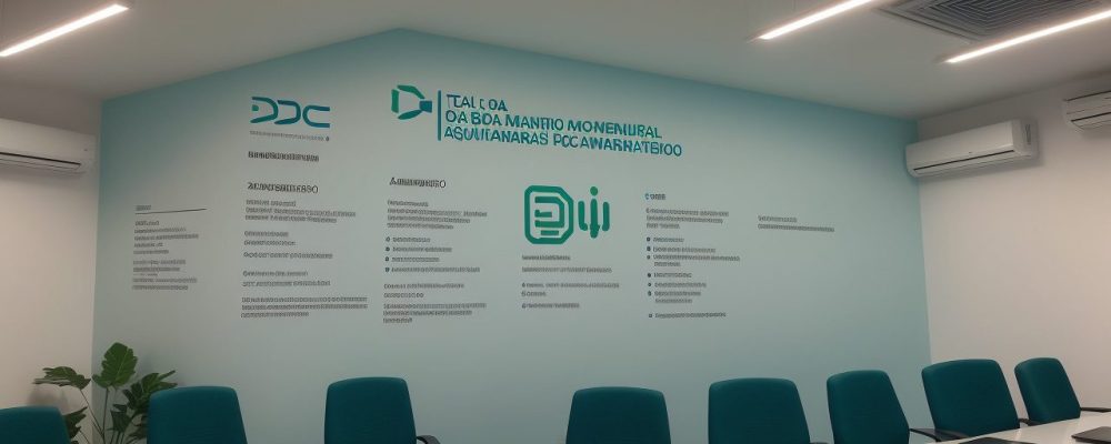 Servidores públicos trabalhando em equipe, aplicando conceitos de Qualidade Total para melhoria contínua.