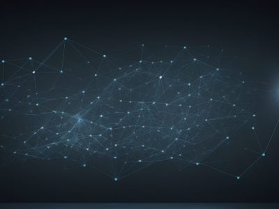 Um analista de dados trabalhando em um ambiente de RStudio, com gráficos e visualizações de dados dinâmicas em destaque, simbolizando a análise de dados com a linguagem R.