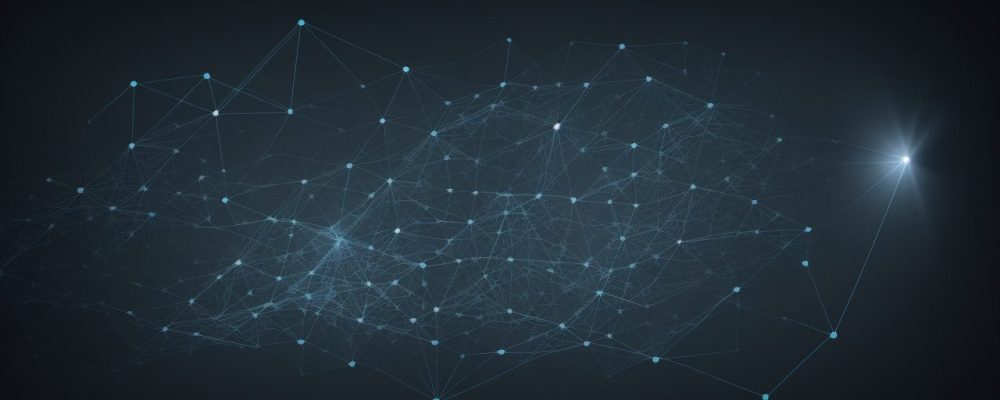 Um analista de dados trabalhando em um ambiente de RStudio, com gráficos e visualizações de dados dinâmicas em destaque, simbolizando a análise de dados com a linguagem R.