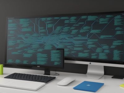 Ilustração de um curso online de raciocínio lógico para servidores públicos, mostrando a aplicação de conceitos e tomada de decisões.