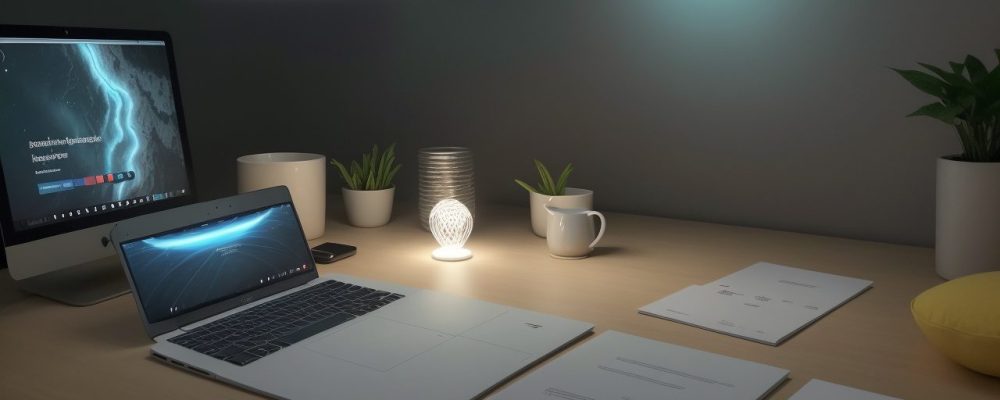 Servidores públicos utilizando raciocínio lógico para analisar dados e tomar decisões informadas, em ambiente de trabalho moderno, com foco em cursos online.