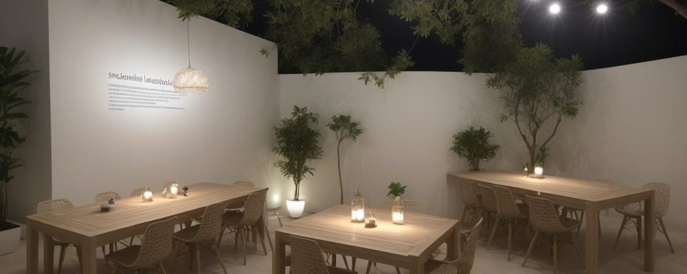 Representação visual de um centro de reabilitação visual com profissionais e pacientes interagindo, com foco em tipos de baixa visão e tratamentos.