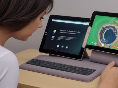 Imagem ilustrativa de tecnologias assistivas e reabilitação visual, demonstrando soluções para baixa visão e melhorando a qualidade de vida