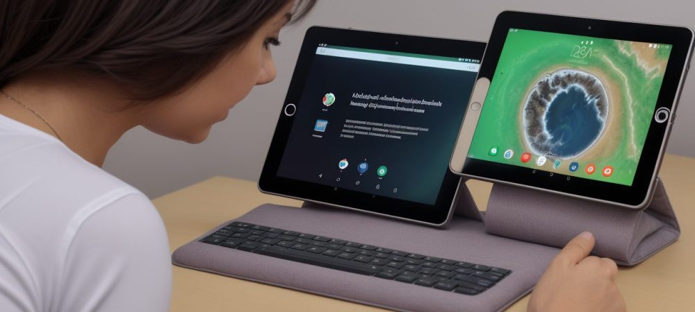 Imagem ilustrativa de tecnologias assistivas e reabilitação visual, demonstrando soluções para baixa visão e melhorando a qualidade de vida