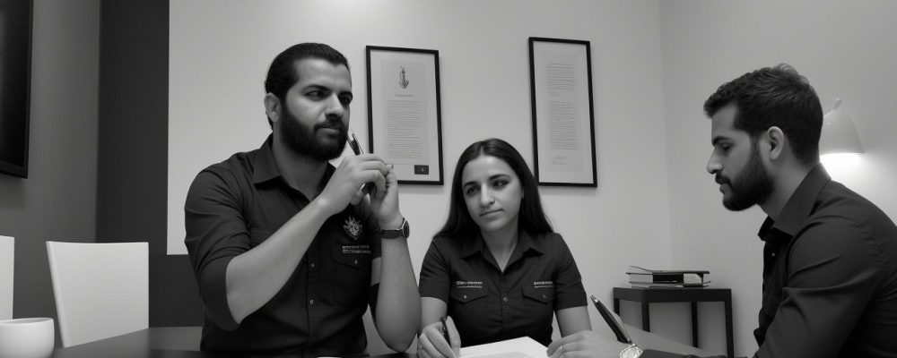 Profissionais analisando currículos e realizando entrevistas de emprego, representando as etapas do processo seletivo em recrutamento e seleção.