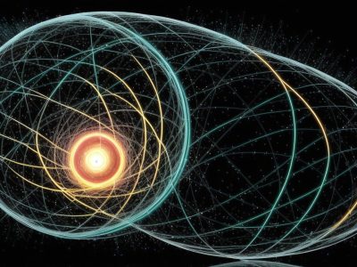 Imagem ilustrativa de redes de computadores, mostrando a interconexão de dispositivos e os conceitos de protocolos e topologias de rede.