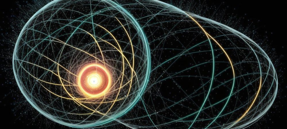 Imagem ilustrativa de redes de computadores, mostrando a interconexão de dispositivos e os conceitos de protocolos e topologias de rede.