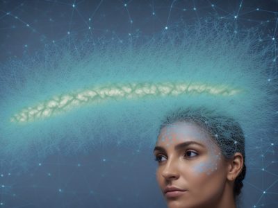 Representação visual dos benefícios da regressão terapêutica, mostrando a conexão entre passado e presente