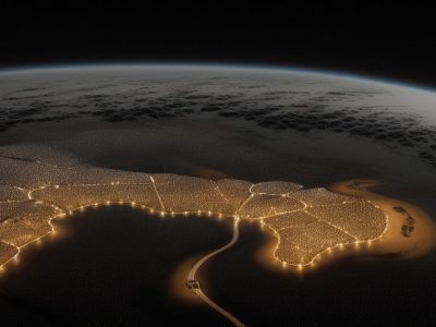 Representação visual das relações internacionais, mostrando diplomacia, cooperação entre nações e organizações internacionais em ação.
