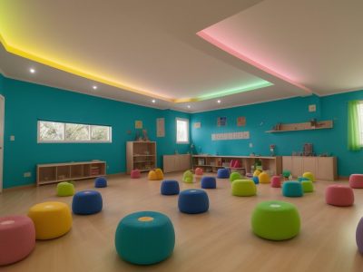 Crianças envolvidas em atividades de releitura de obras de arte, demonstrando criatividade e aprendizado em sala de aula