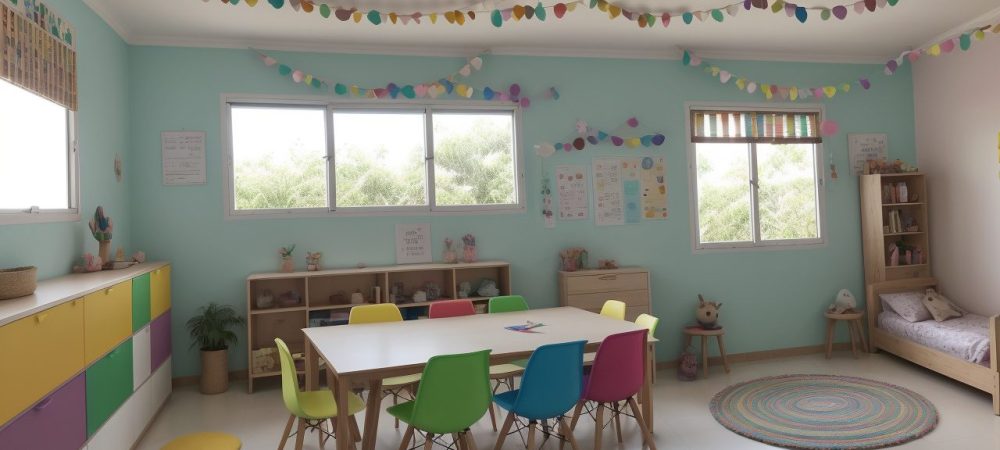 Crianças participando de atividades de releitura de obras de arte infantil em sala de aula, com foco na criatividade e no aprendizado.
