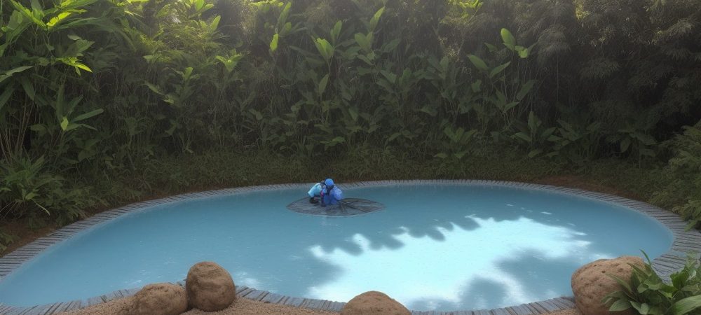 Sistema de reuso de água para irrigação em lavoura, demonstrando a sustentabilidade e os benefícios do reuso de água na agricultura.