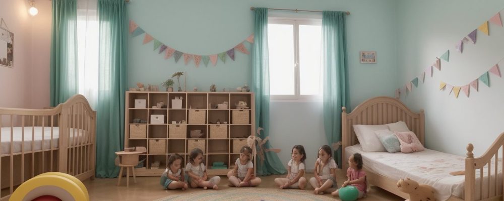 Crianças participando ativamente de uma roda de histórias na educação infantil, em um ambiente acolhedor e estimulante.