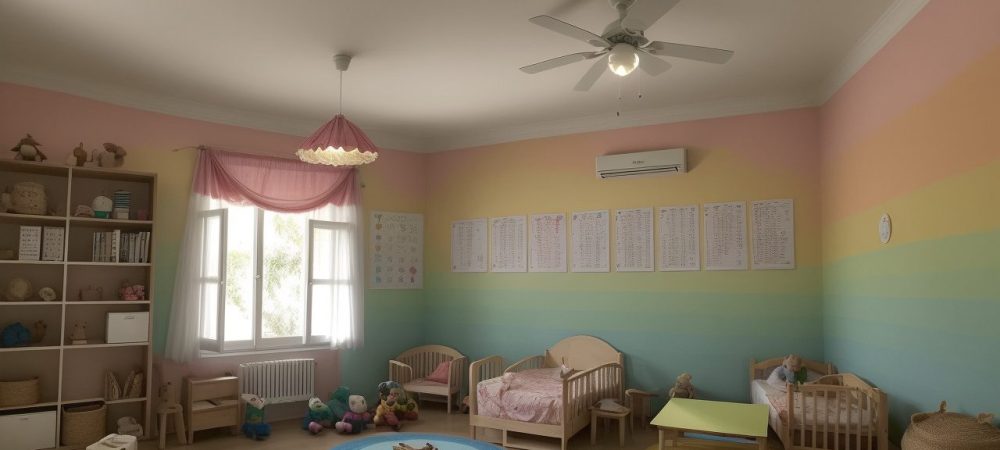 Crianças em círculo, ouvindo e participando de uma roda de histórias na educação infantil. Professor orientando a atividade.