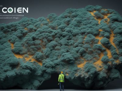 Representação visual de como aplicar técnicas de SEO no setor público, conectando informações e cidadania.