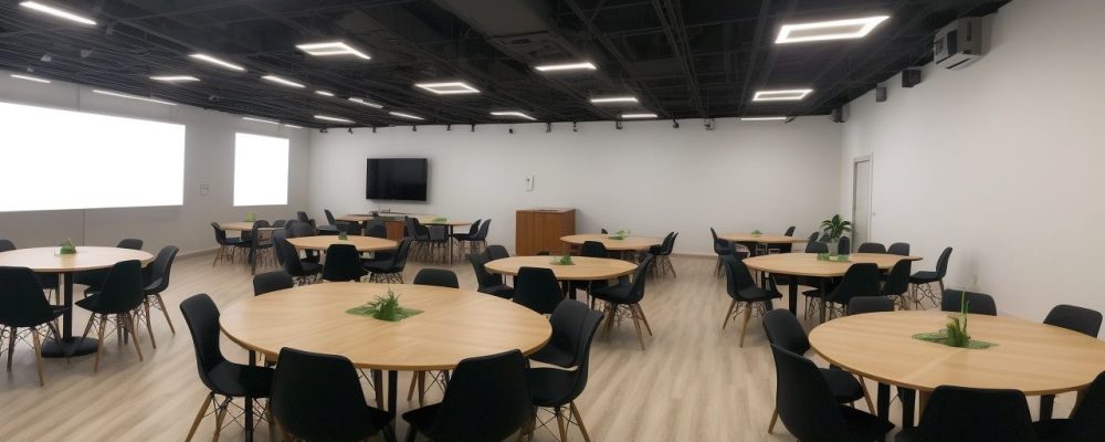 Equipe reunida em um evento SIPAT dinâmico, com foco em segurança do trabalho, prevenção de acidentes e doenças ocupacionais.