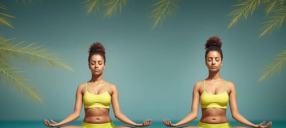 Ilustração mostrando o conceito de saúde como bem-estar físico, mental e social, com símbolos e elementos visuais representando cada componente.