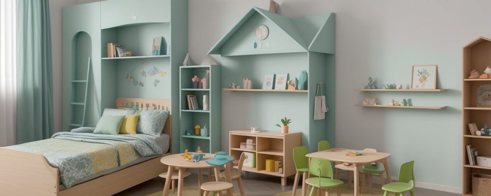 Ambiente educacional representando a Secretaria da Educação de São José dos Campos com elementos de neuroaprendizagem