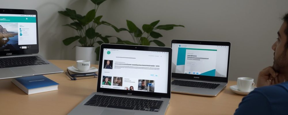 Servidores públicos participando de curso online de educação corporativa, com foco em capacitação e desenvolvimento de habilidades de gestão pública.