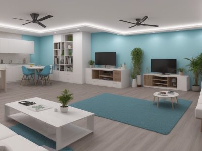 Projeto de arquitetura sendo modelado em 3D com SketchUp, demonstrando as ferramentas de design e modelagem