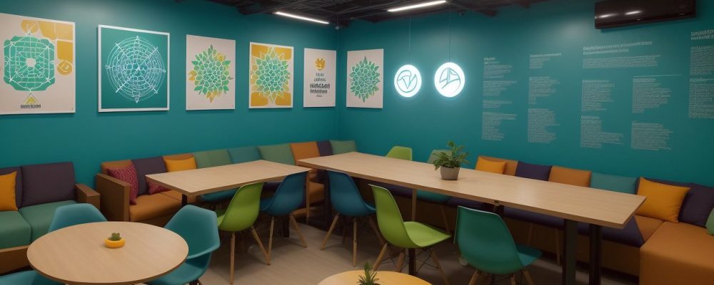 Imagem ilustrando os desafios da sociedade contemporânea, com pessoas interagindo e refletindo sobre as transformações sociais