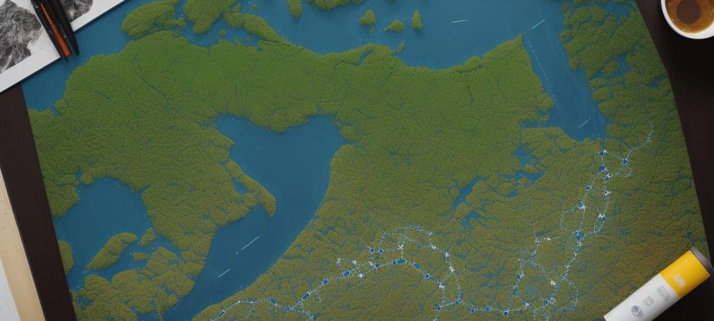 Representação visual da sociologia contemporânea aplicada ao setor público, com pessoas interagindo e gráficos mostrando dados sociais relevantes.