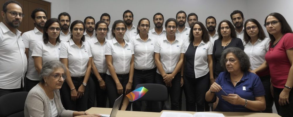 Profissionais do serviço público discutindo sociologia contemporânea, com foco em políticas públicas e análise social.