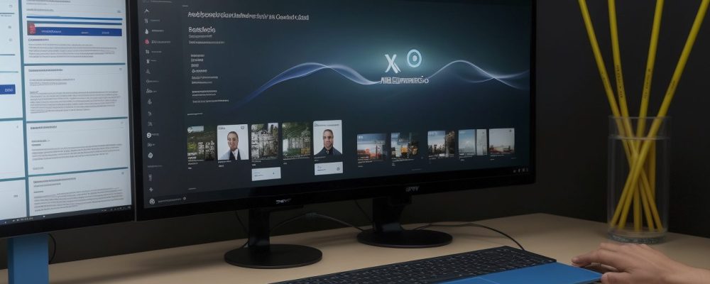 Servidores públicos aprendendo Sony Vegas em um curso online para melhorar a comunicação institucional