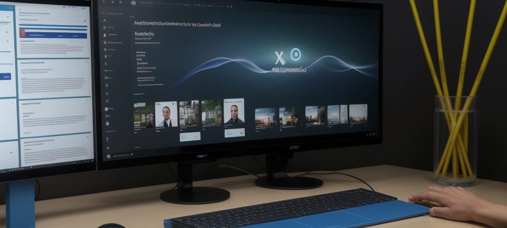 Servidores públicos aprendendo Sony Vegas em um curso online para melhorar a comunicação institucional