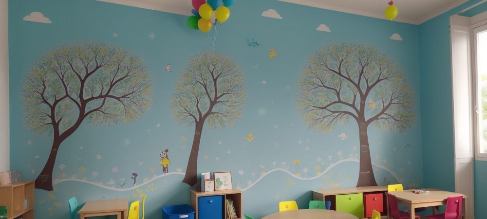 Crianças interagindo em um ambiente acolhedor, com recursos visuais, representando o entendimento sobre TEA e Asperger para transtornos invasivos do desenvolvimento.