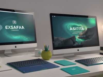 Profissional de secretariado organizando documentos e utilizando ferramentas digitais, representando a aplicação de técnicas de secretariado no serviço público