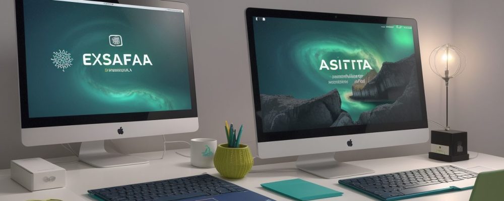 Profissional de secretariado organizando documentos e utilizando ferramentas digitais, representando a aplicação de técnicas de secretariado no serviço público