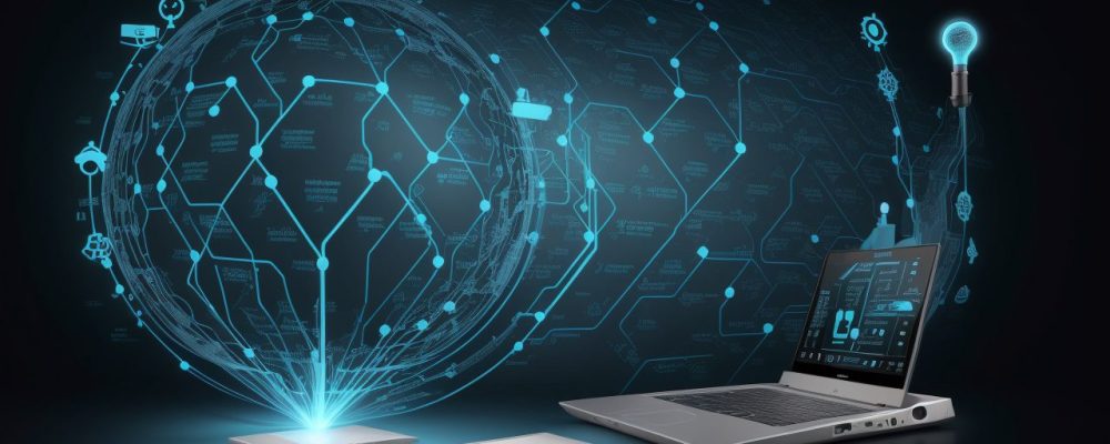 Imagem ilustrando o curso de telecomunicações online, com foco em telefonia fixa e móvel, e o futuro das telecomunicações.