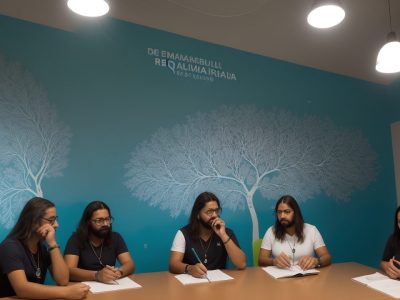 Representação visual das principais teorias da administração impactando a gestão e estratégias empresariais.