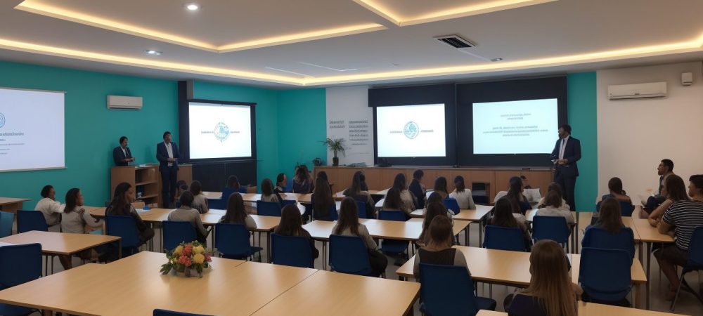 Tipos de Educação: Formal, Não Formal e Informal em Ação Ilustração mostrando os tipos de educação: formal em sala de aula, não formal em cursos e informal em experiências de vida.