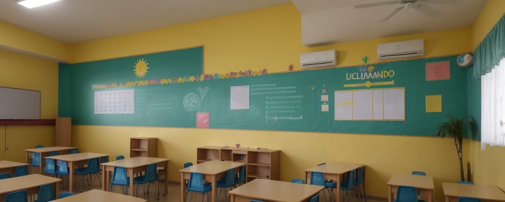 Crianças em ambiente escolar, protegidas pelo ECA e livres do trabalho infantil, com foco nos direitos da criança.