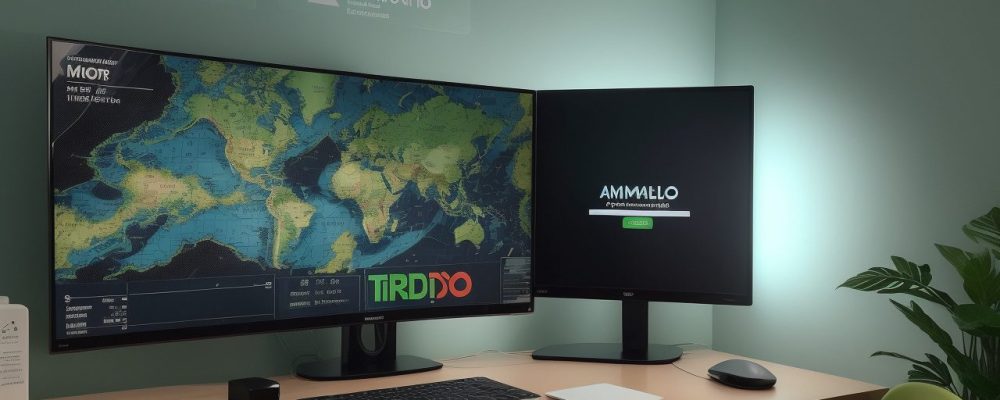 Representação visual de estratégias de trading sendo aplicadas no setor público, com foco em curso online e análise técnica